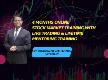 Pathfinders 4 Months Online Stock Market Training with Live Trading & Lifetime Mentoring by Yogeshwar Vashishtha (M-Tech-IIT)